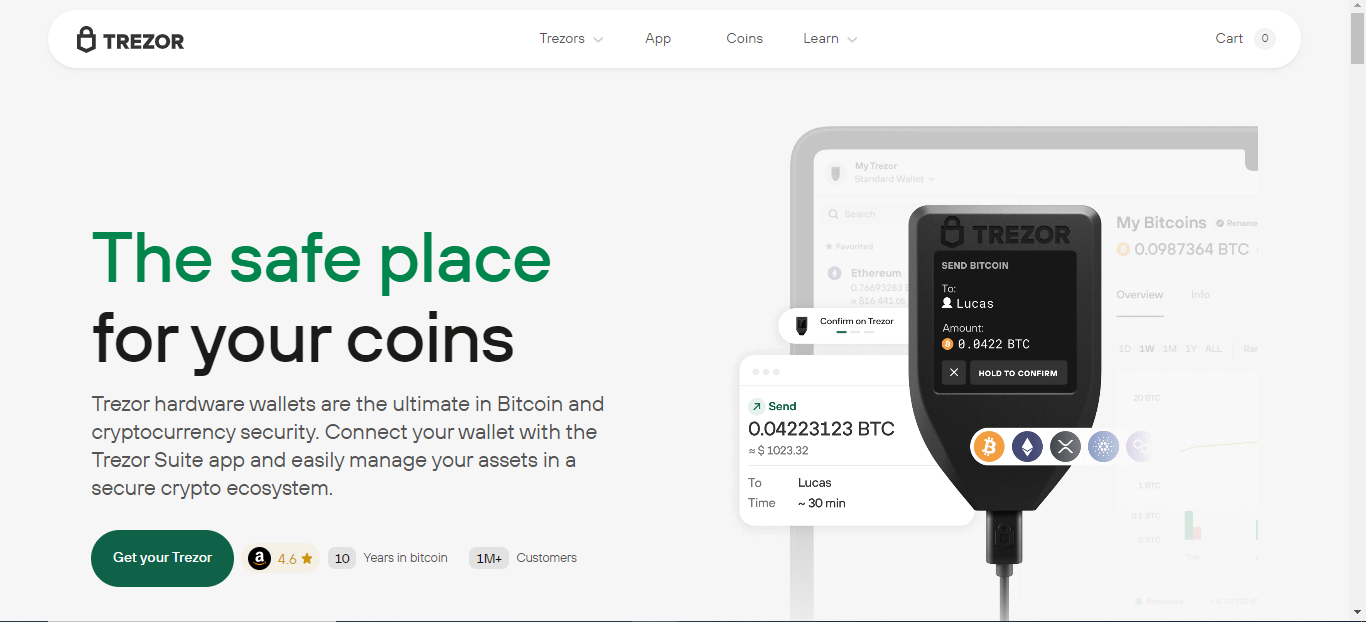 Trezor.io/start (Official) - Get started with the #1 Model T