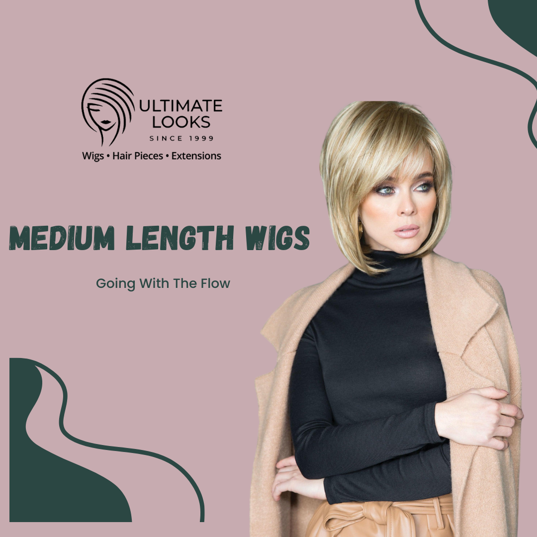 Medium Length Wigs – Going With The Flow